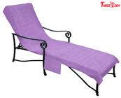 Cina Purple Pool Outdoor Furniture Chaise Lounge, Desain Ergonomis di Luar Kursi Lounge perusahaan
