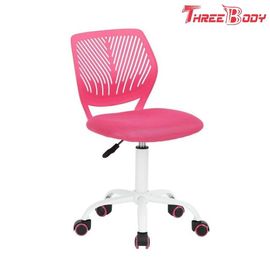 Bernapas Mesh Pink Anak-anak Meja Kursi, Putar Perempuan Anak-anak Kursi Belajar Untuk Siswa