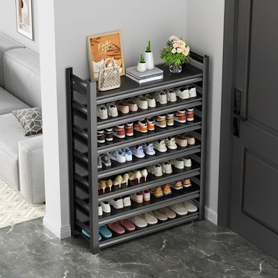 Lemari penyimpanan sepatu baja modern sederhana untuk pintu masuk rumah, pintu luar rumah, lorong lift