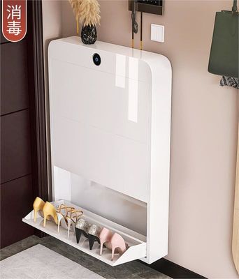 2024 Disinfeksi Baru Smart Sterilisasi Ultra-Tipis 15cm lebar Steel Shoe Storage Cabinet Untuk pintu masuk rumah, lorong